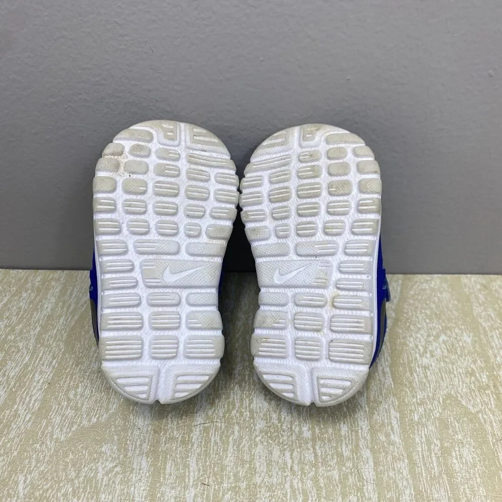 NIKE Flex 2013 Run Toddler Boys Sz 3C Athletic Shoes Royal Blue/Volt 579967-400 - Picture 9 of 10